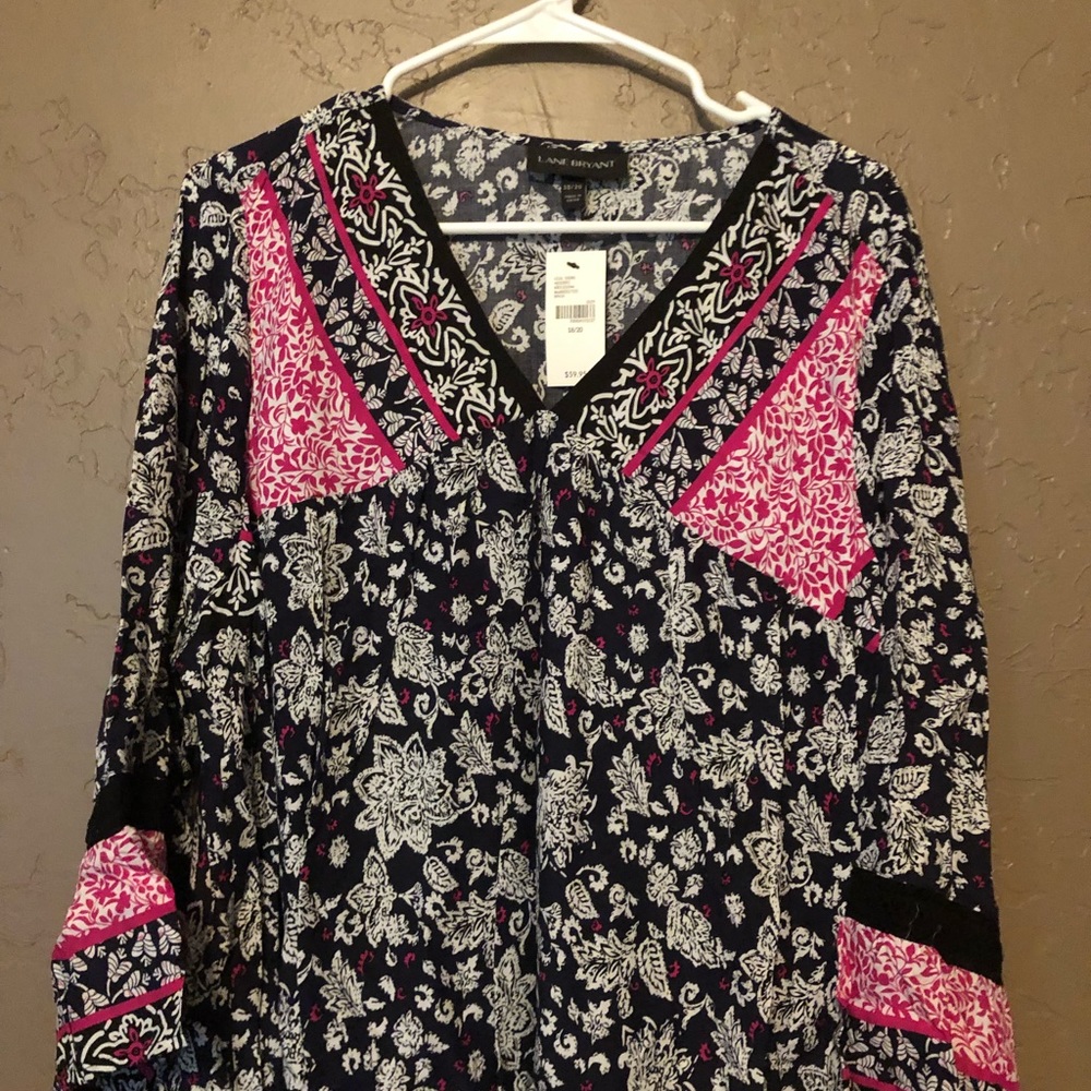Lane Bryant Peasant Top